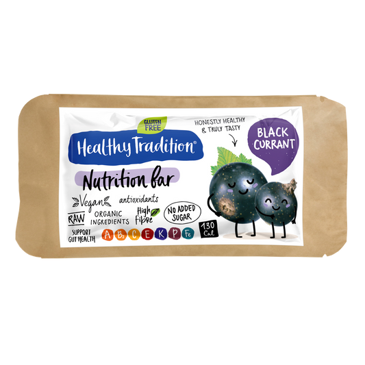 Bar "Banana Fig Carob" TM Healthy Tadition without sugar and gluten, 34g