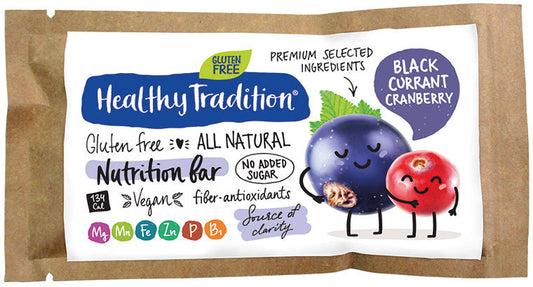 Батончик Банан Інжир Кэроб Healthy Tadition без цукру
