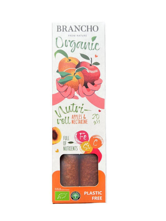 Organic fruit-roll Apple Nectarine, BRANCHO